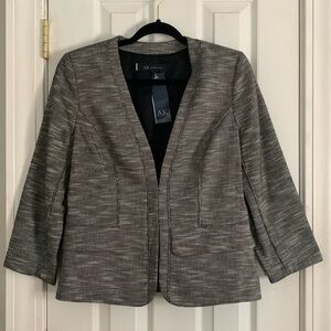 NWT Anne Klein 100% Cotton Blazer Size 10